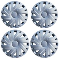 Copricerchi Da 14" Pollici Compatibili Per Citroen C3 Restyling Dal 2005 Al 2010 - Nemo Dal 2007 Al 2012 Senza Logo