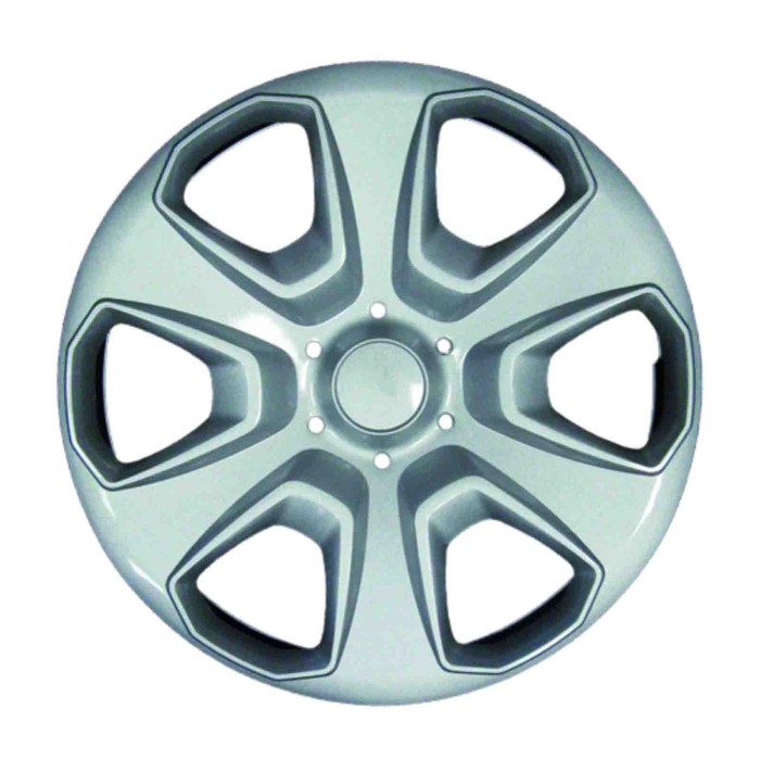 482-15 4 PEZZI.JPG Copricerchi Da 15" Pollici Compatibili Per Ford Fiesta Mk6 Dal 2008 Al 2016 Articolo Non Originale E Senza Lo