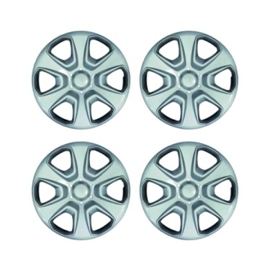 482-15.JPG Copricerchi Da 15" Pollici Compatibili Per Ford Fiesta Mk6 Dal 2008 Al 2016 Articolo Non Originale E Senza Logo