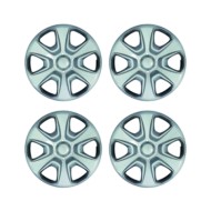 Copricerchi Da 15" Pollici Compatibili Per Ford Fiesta Mk6 Dal 2008 Al 2016 Articolo Non Originale E Senza Logo