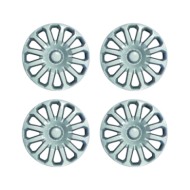 Copricerchi Da 15" Pollici Compatibili Per Ford Fiesta Dal 2008 Al 2017 Articolo Non Originale E Senza Logo