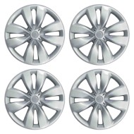 Copricerchi Da 15" Pollici Compatibili Per Citroen C3 Dal 2010 Al 2016 Articolo Non Originale E Senza Logo