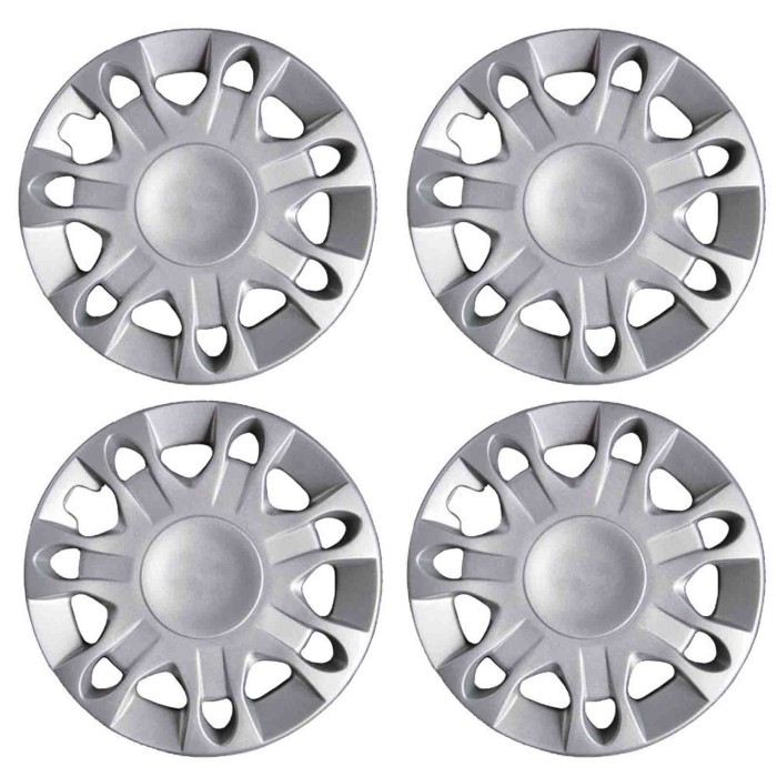 704-14.JPG Copricerchi Da 14" Pollici Compatibili Per Lancia Ypsilon Restyling Dal 2000 Al 2003 Articolo Non Originale E Senza L