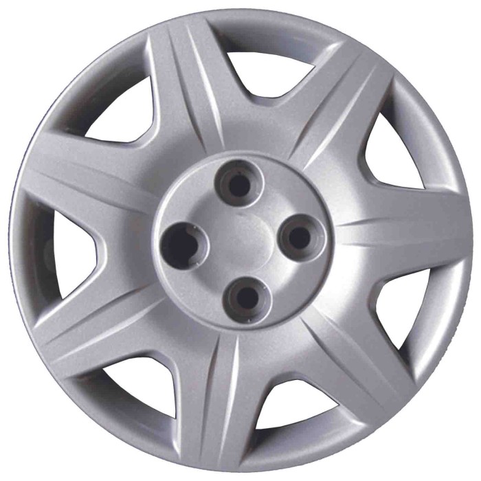 712-14 4 PEZZI.JPG Copricerchi Da 14" Pollici Compatibili Per Fiat Punto 2° Serie Restyling Dal 2003 Al 2010 Articolo Non Origin