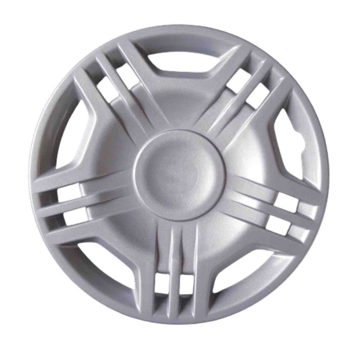 713-15 4 PEZZI.JPG Copricerchi Da 15" Pollici Compatibili Per Fiat Panda 2° Serie Dal 2003 Al 2011 Articolo Non Originale E Senz