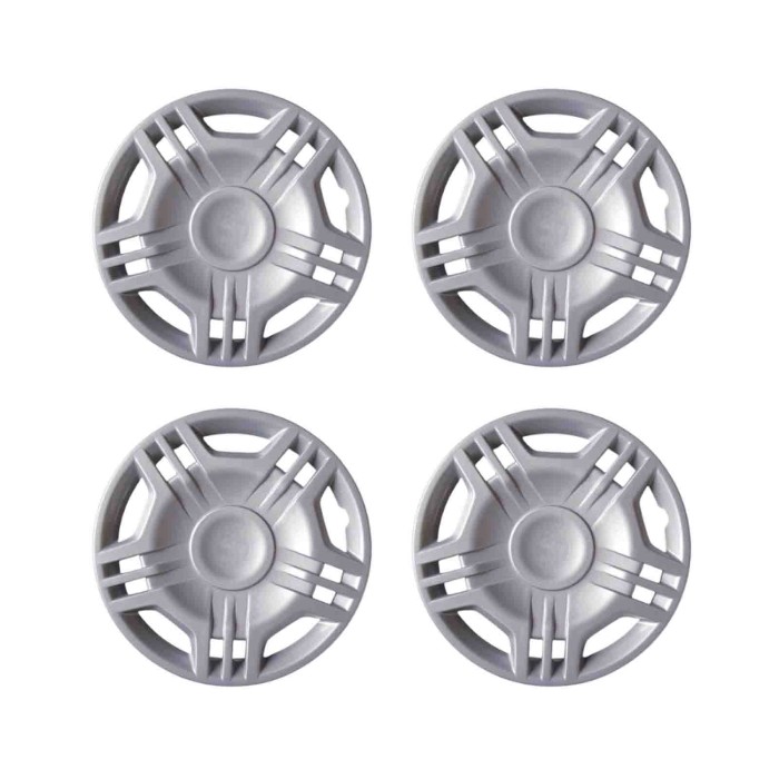 713-15.JPG Copricerchi Da 15" Pollici Compatibili Per Fiat Panda 2° Serie Dal 2003 Al 2011 Articolo Non Originale E Senza Logo