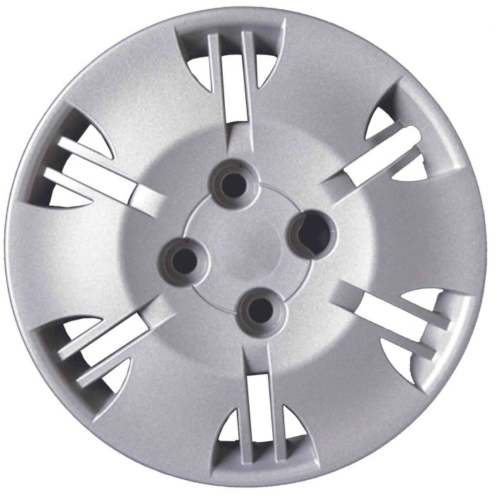 716-13 4 PEZZI.JPG Copricerchi Da 13" Pollici Compatibili Per Fiat Panda 2° Serie Dynamic Dal 2003 Al 2011 Articolo Non Original