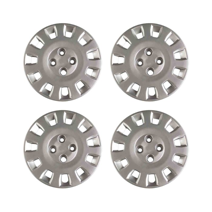 720-14.JPG Copricerchi Da 14" Pollici Compatibili Per Fiat Idea Dal 2003 Al 2011 Articolo Non Originale E Senza Logo