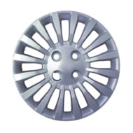 743-14 4 PEZZI.JPG Copricerchi Da 14" Pollici Compatibili Per Fiat Grande Punto Restyling Dal 2007 Al 2012 Articolo Non Original