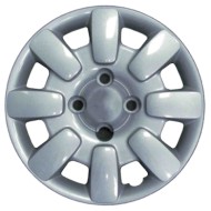 748-13_4 PEZZI.jpg Copricerchi Da 13" Pollici Compatibili Per Fiat Panda Dal 2010 Al 2018 Articolo Non Originale E Senza Logo
