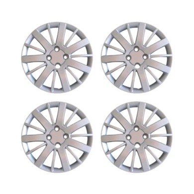 751-15.JPG Copricerchi Da 15" Pollici Compatibili Per Fiat Fiorino Dal 2009 Al 2016 - Fiat Qubo Dal 2009 Al 2020 Senza Logo