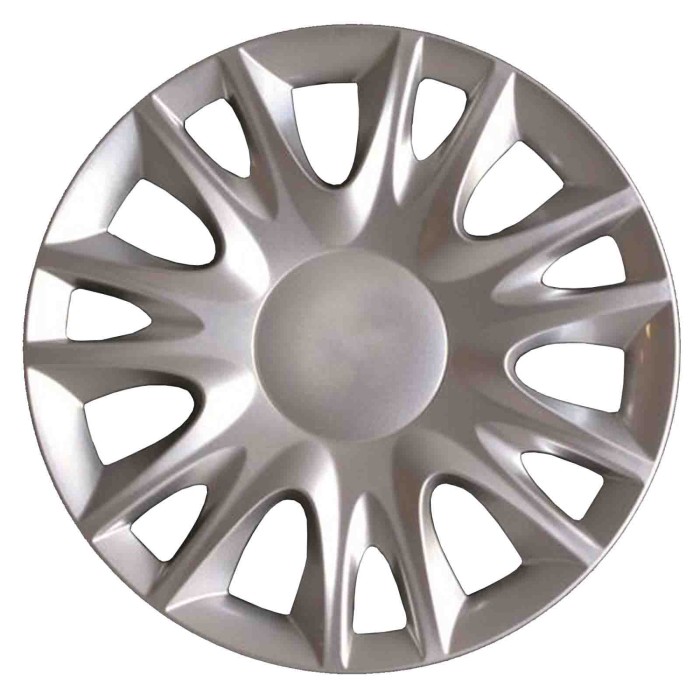 753-15_4 PEZZI.jpg Copricerchi Da 15" Pollici Compatibili Per Lancia Ypsilon 3° Serie Dal 2011 Al 2023 Articolo Non Originale E 