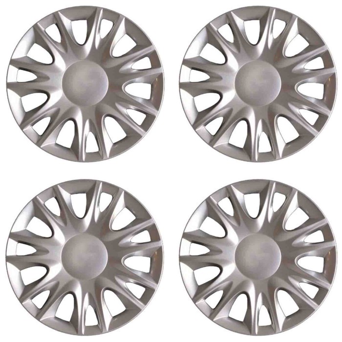 753-15.JPG Copricerchi Da 15" Pollici Compatibili Per Lancia Ypsilon 3° Serie Dal 2011 Al 2023 Articolo Non Originale E Senza Lo