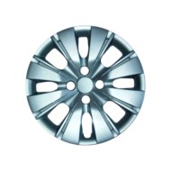 805-15 4 PEZZI.JPG Copricerchi Da 15" Pollici Compatibili Per Toyota Yaris 3° Serie Dal 2011 Al 2018 Articolo Non Originale E Se