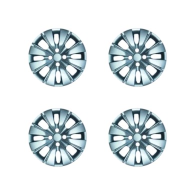 805-15.JPG Copricerchi Da 15" Pollici Compatibili Per Toyota Yaris 3° Serie Dal 2011 Al 2018 Articolo Non Originale E Senza Logo