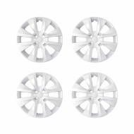 Copricerchi Da 15" Pollici Compatibili Per Peugeot 208 Dal 2012 Al 2019 Articolo Non Originale E Senza Logo