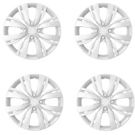 Copricerchi Da 15" Pollici Compatibili Per Peugeot 208 Dal 2012 Al 2019 Articolo Non Originale E Senza Logo