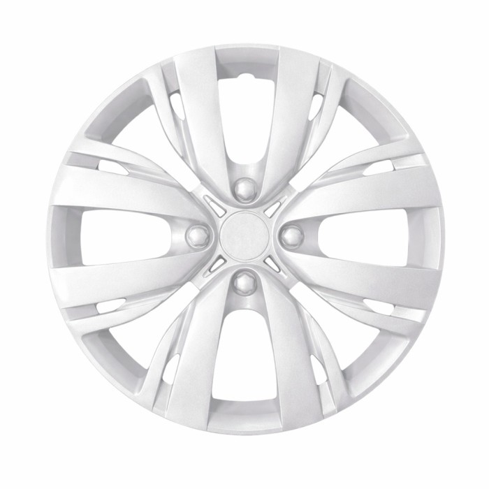 Copricerchi Da 15" Pollici Compatibili Per Peugeot 208 Dal 2012 Al 2019 Articolo Non Originale E Senza Logo