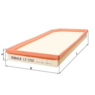 Filtro aria LX 1262 KNECHT per AUDI VW SEAT SKODA KTM