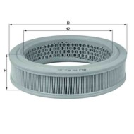 Filtro aria LX 157 KNECHT per FIAT SEAT SUZUKI LANCIA AUTOBIANCHI
