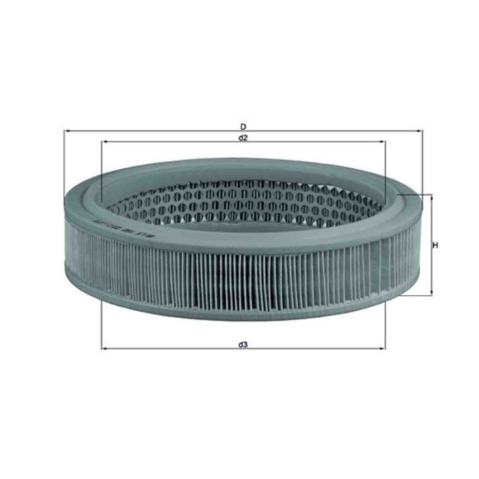 NEUTRO.jpg Filtro aria LX 160 KNECHT per FIAT SEAT IZH