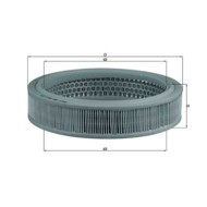 Filtro aria LX 160 KNECHT per FIAT SEAT IZH
