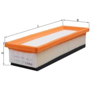 Filtro aria LX 1827 KNECHT per FORD FIAT ALFA ROMEO LANCIA