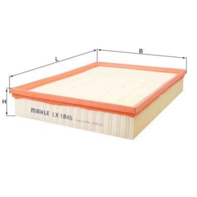 NEUTRO.jpg Filtro aria LX 1845 KNECHT per VW MERCEDES-BENZ LOTUS
