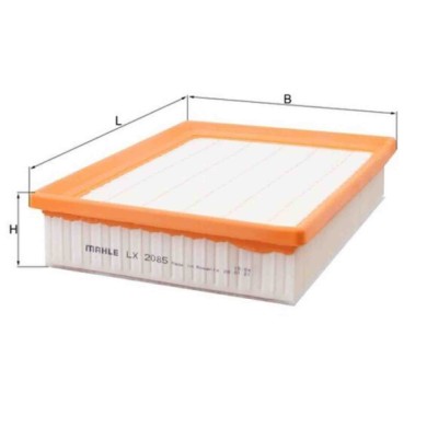 NEUTRO.jpg Filtro aria LX 2085 KNECHT per RENAULT