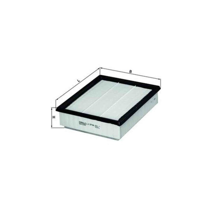 NEUTRO.jpg Filtro aria LX 2748 KNECHT per ISUZU