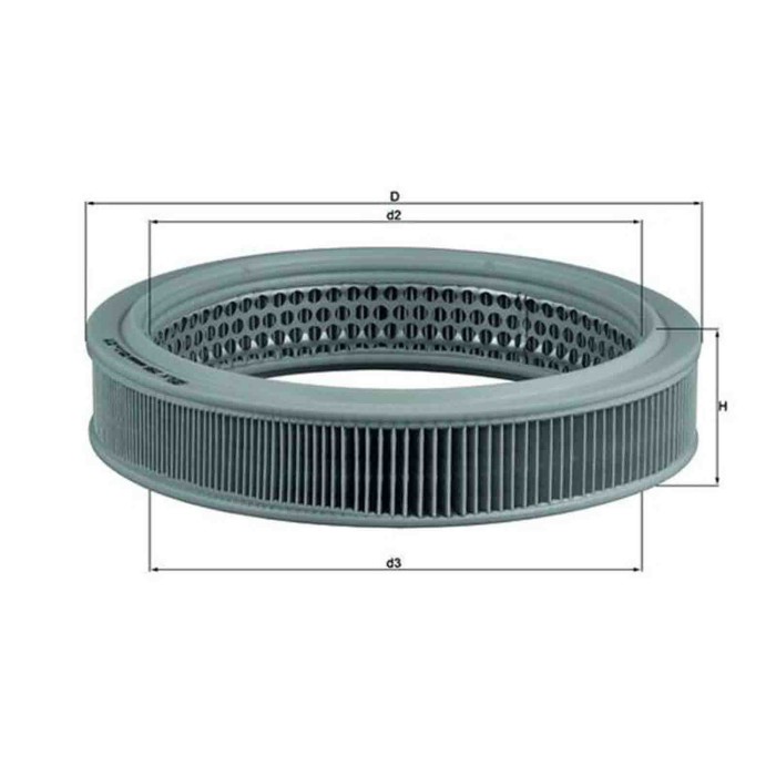 NEUTRO.jpg Filtro aria LX 298 KNECHT per FIAT INNOCENTI