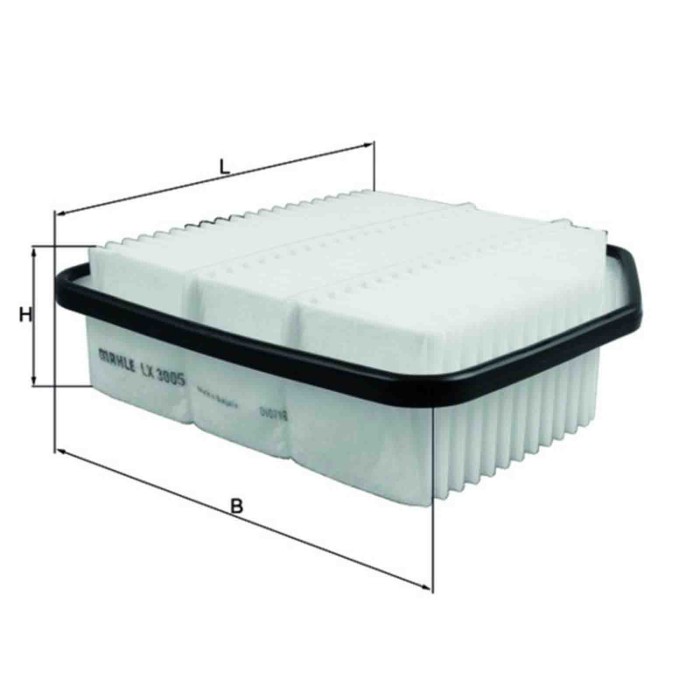 NEUTRO.jpg Filtro aria LX 3005 KNECHT per TOYOTA LEXUS