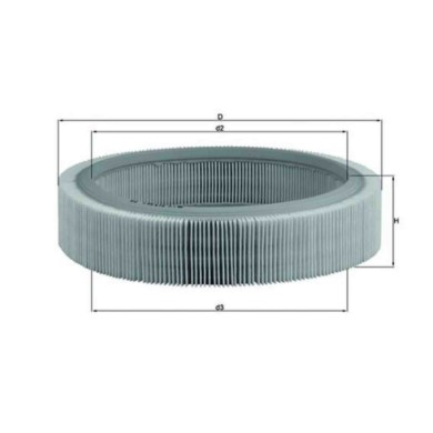 NEUTRO.jpg Filtro aria LX 317 KNECHT per RENAULT HONDA VOLVO