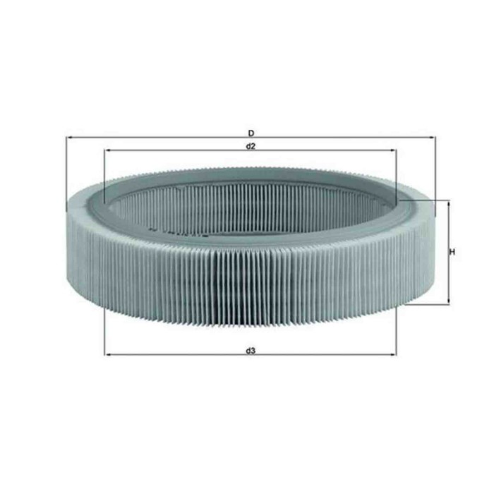 NEUTRO.jpg Filtro aria LX 317 KNECHT per RENAULT HONDA VOLVO