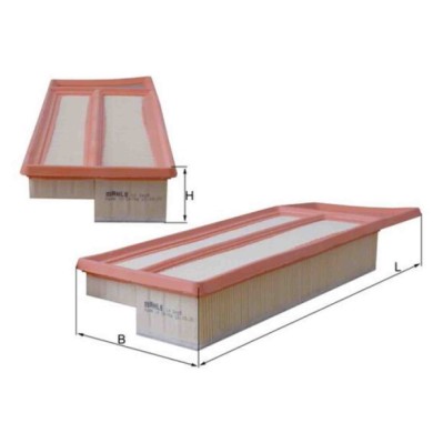 NEUTRO.jpg Filtro aria LX 3465 KNECHT per PEUGEOT CITROEN FORD OPEL FIAT ALFA ROMEO LANCIA