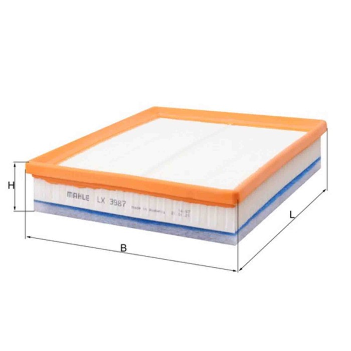 NEUTRO.jpg Filtro aria LX 3987 KNECHT per PEUGEOT CITROEN VW MERCEDES-BENZ FORD TOYOTA OPEL