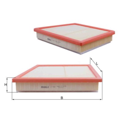 NEUTRO.jpg Filtro aria LX 4060 KNECHT per BMW MINI