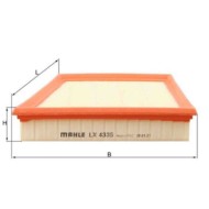 Filtro aria LX 4335 KNECHT per LAND ROVER JAGUAR
