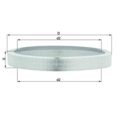 NEUTRO.jpg Filtro aria LX 61 KNECHT per MERCEDES-BENZ