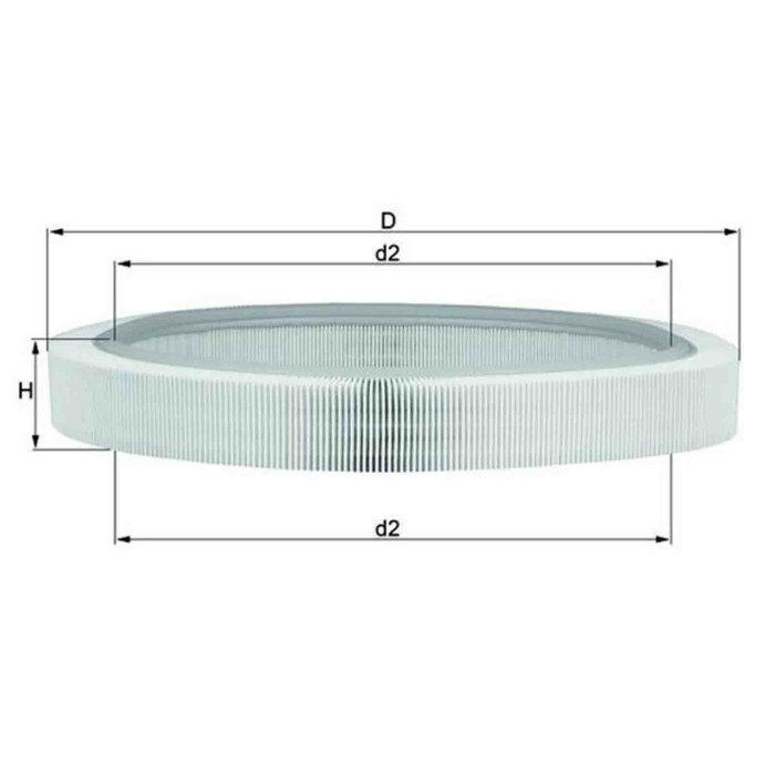 NEUTRO.jpg Filtro aria LX 61 KNECHT per MERCEDES-BENZ