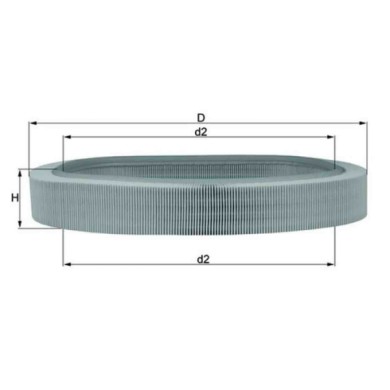 NEUTRO.jpg Filtro aria LX 638 KNECHT per MERCEDES-BENZ