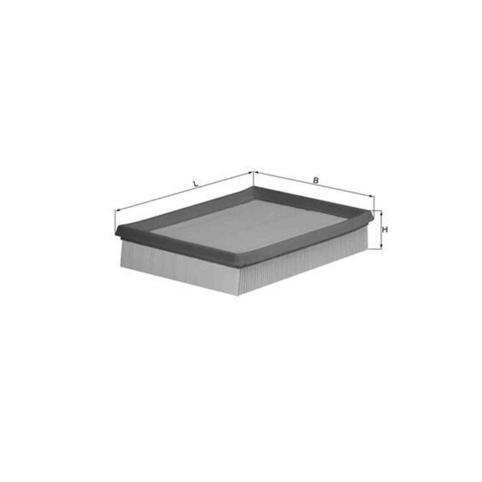 NEUTRO.jpg Filtro aria LX 643 KNECHT per PEUGEOT CITROEN