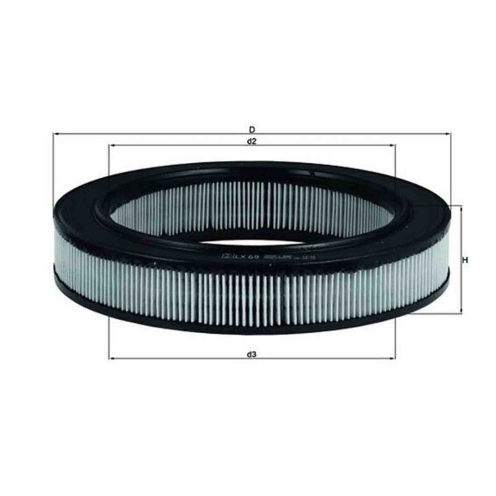 NEUTRO.jpg Filtro aria LX 69 KNECHT per OPEL