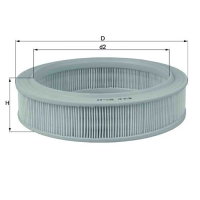 NEUTRO.jpg Filtro aria LX 81 KNECHT per RENAULT FORD SAAB ALPINE