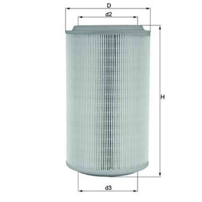 LX913_1.JPG Filtro aria LX 913 KNECHT per ALFA ROMEO LANCIA