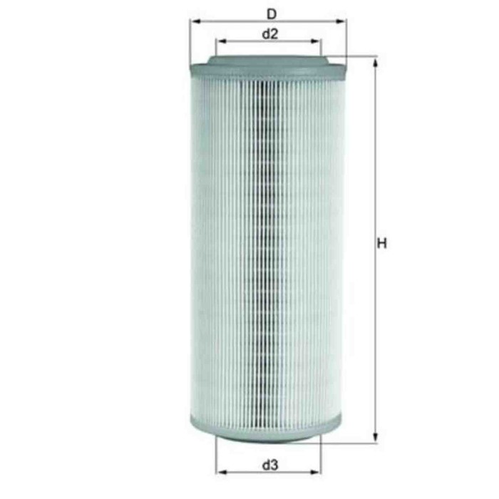 LX855_1.JPG Filtro aria LX 855 KNECHT per FIAT LANCIA