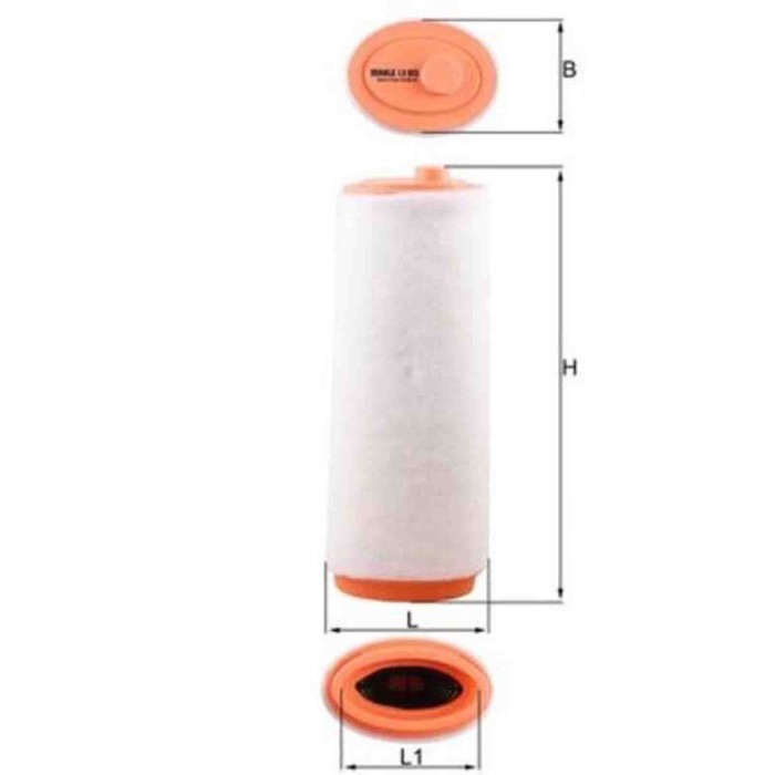 LX823_1.JPG Filtro aria LX 823 KNECHT per BMW LAND ROVER ROVER MG