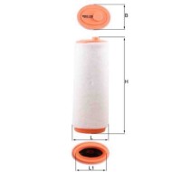 Filtro aria LX 823 KNECHT per BMW LAND ROVER ROVER MG