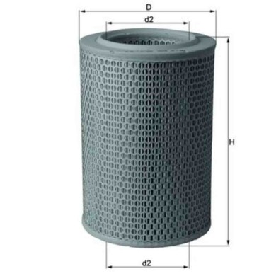 LX620_1.JPG Filtro aria LX 620 KNECHT per ALFA ROMEO IVECO