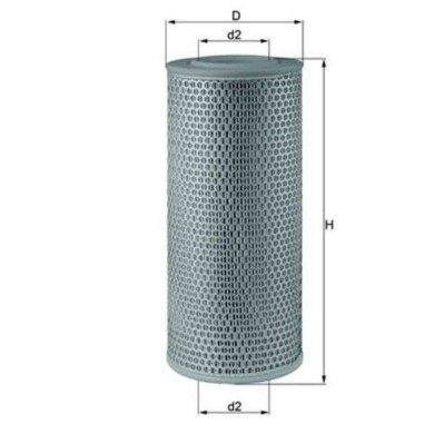 LX610_1.JPG Filtro aria LX 610 KNECHT per IVECO